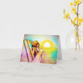 世界はそれのあなたとよりよいです カード (黄色い花)