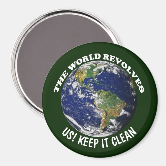 世界はのまわりにItの保清全な認識度 マグネット (正面/裏面)