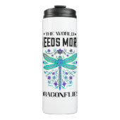 世界はもっと自然のトンボが必要 タンブラー (正面)