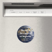 世界はキャンバスインスパイアの引用文 マグネット (インサイチュ (食洗機))