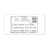 世界はゴム製本のスタンプ ラバースタンプ (インプリント)