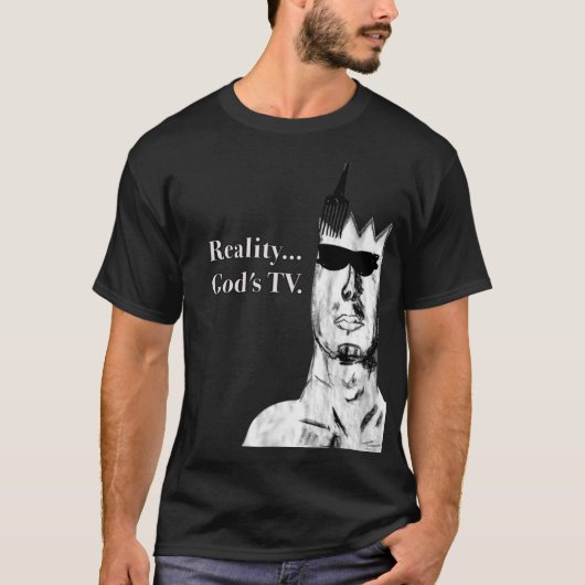 「世界はステージ」 Tシャツ (正面)
