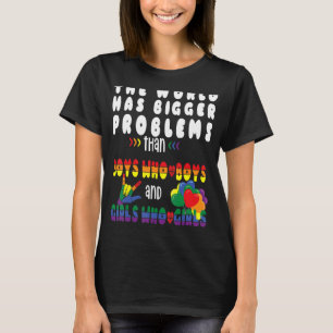 世界はプライド少年や Tシャツ