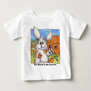 世界は俺のニンジンだ！ ベビーTシャツ