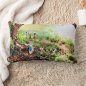 世界は円の装飾用クッション ランバークッション (ブランケット)