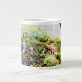 世界は円ジャンボマグだ ジャンボコーヒーマグカップ (正面)