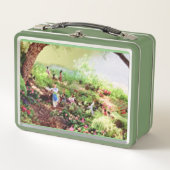 世界は円形の金属弁当箱である メタルランチボックス (正面)