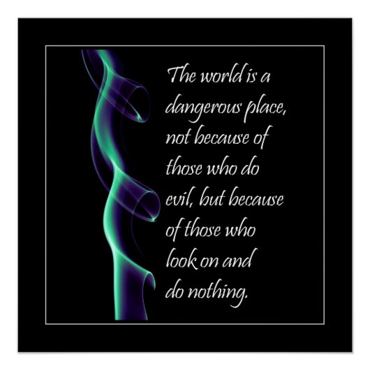 世界は危険な場所だ ポスター (正面)