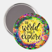 世界は君の探検だ マグネット (正面/裏面)