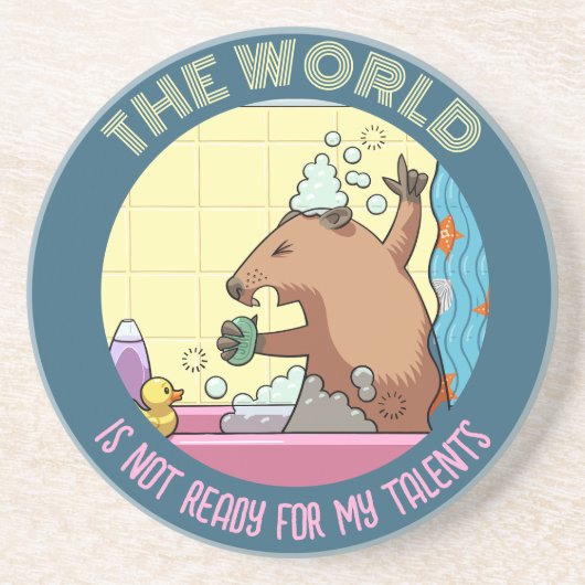 世界は地豚を歌う準備ができていない コースター (正面)