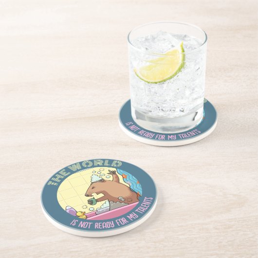 世界は地豚を歌う準備ができていない コースター (側面)