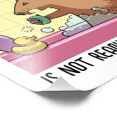 世界は地豚を歌う準備ができていない フォトプリント (角)