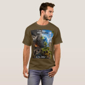 世界は変化を必要としている、だからあなたがその変化になれ Tシャツ (正面フル)