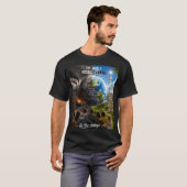世界は変化を必要としている、だからあなたがその変化になれ Tシャツ (正面フル)