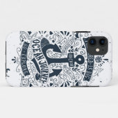 世界は大きい行きます探検しますです Case-Mate iPhoneケース (裏面(横))