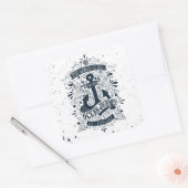 世界は大きい – 探索に行く スクエアシール (封筒)