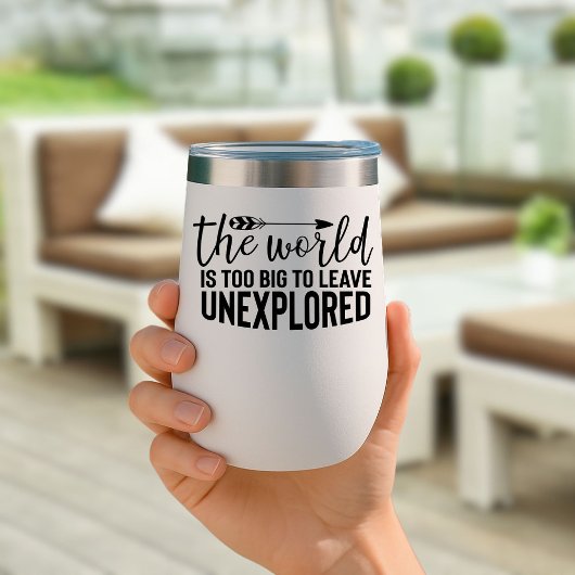 世界は大きすぎて未踏の旅離れ行はできない