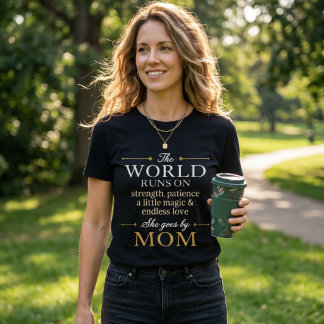 世界は愛で回ってる 彼女はママと呼ばれる トライブレンドTシャツ