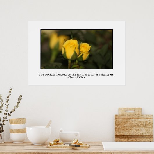 世界は有志に抱かれている ポスター (キッチン)