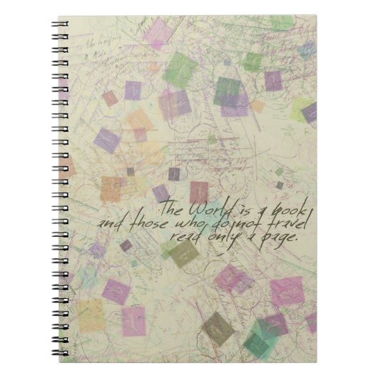 世界は本のノートです ノートブック (正面)