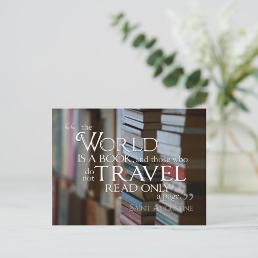 世界は本はがき ポストカード (スタンド正面)