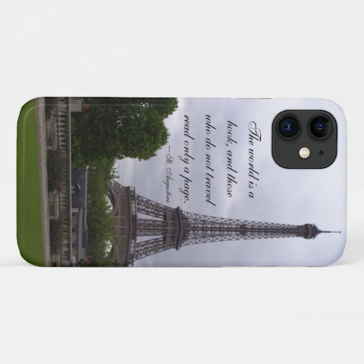 世界は本棚のケース Case-Mate iPhoneケース (裏面(横))