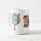 世界は次の者に属す読る コーヒーマグカップ (正面左)