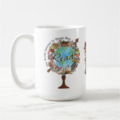 世界は次の者に属す読る コーヒーマグカップ (左)