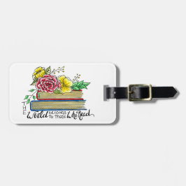 世界は次の者に属す読る ラゲッジタグ