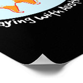 世界は猫を飼っている ポスター (角)