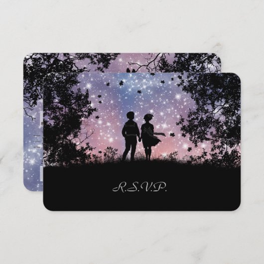 世界は私たちのもの - ボレアリス版 - RSVPカード (正面/裏面)