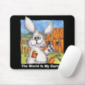 世界は私のニンジンだ マウスパッド (マウス)