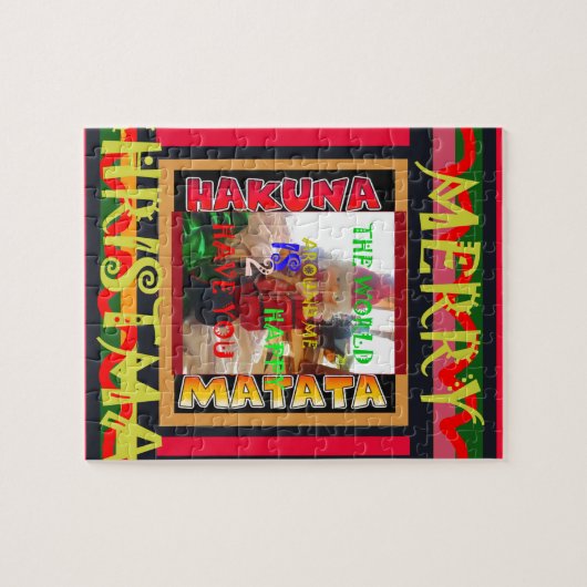 世界は私の周りで幸せそうに 輝いているあなたの色に染められていく ジグソーパズル (横)