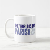 世界は私の教区です コーヒーマグカップ (左)