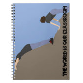 世界は私達の教室-ノートです ノートブック (正面)