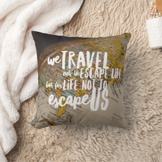 世界は移動します クッション (ブランケット)