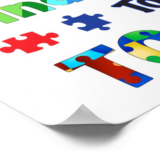 世界は種違う類の心を必要 ポスター (角)