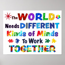 世界は種違う類の心を必要 ポスター