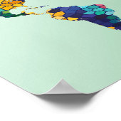 世界は美しい場所 ポスター (角)