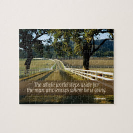 「世界は脇へ」の感動的引用文 ジグソーパズル