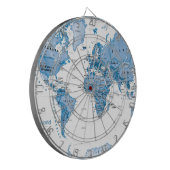 世界は芸術の青子供です ダーツボード (正面左)