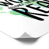 世界は芸術プリントの読人々だ ポスター (角)