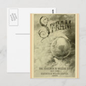 世界は蒸気で動いている 1904 ポストカード (正面/裏面)