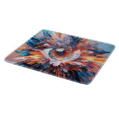 世界は視疑問に思視に始まる カッティングボード (角)