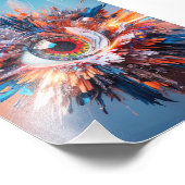 世界は視疑問に思視に始まる フォトプリント            (角)