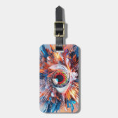 世界は視疑問に思視に始まる ラゲッジタグ (正面縦)