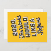 世界は返金はがきが欲しい シーズンポストカード (正面/裏面)