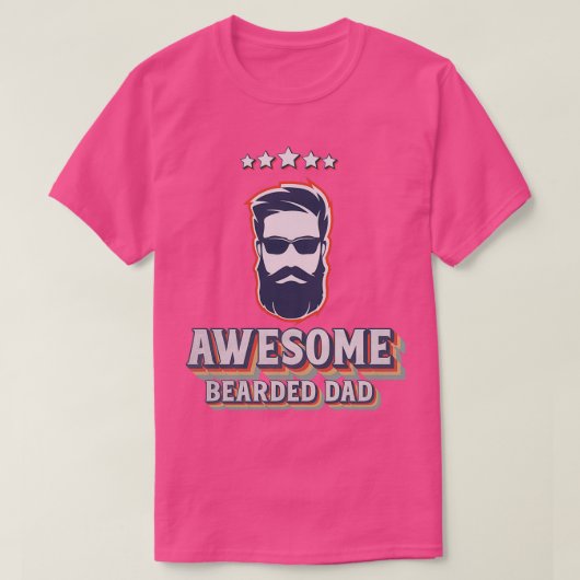 世界ひげの日10 Tシャツ (デザイン正面)