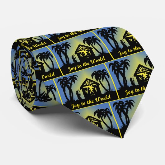世界への出生のシルエットの喜び ネクタイ (ロール)