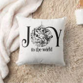 世界への喜びクリスマス装飾用クッション クッション (ブランケット)